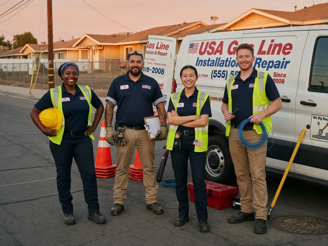 Gas Line Installation company in Starford, PA